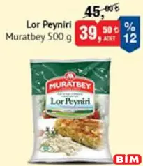 MURATBEY LOR PEYNİRİ 500 G MURATBEY LOR PEYNİRİ 500 G